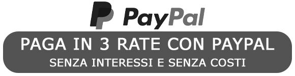 Pagamento tramite PayPal a tre rate