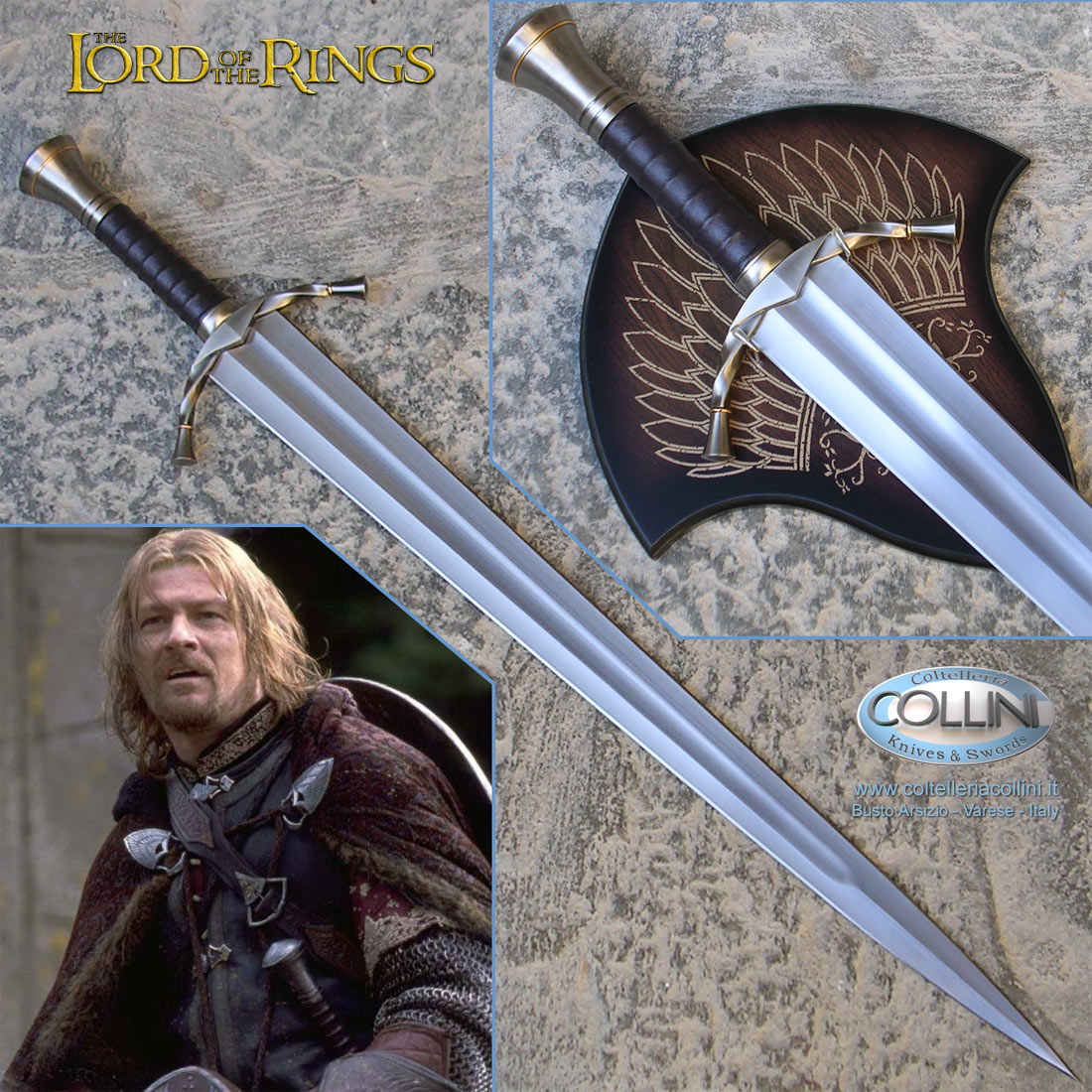 United The sword of Boromir UC1400 Il Signore degli Anelli spada fantasy