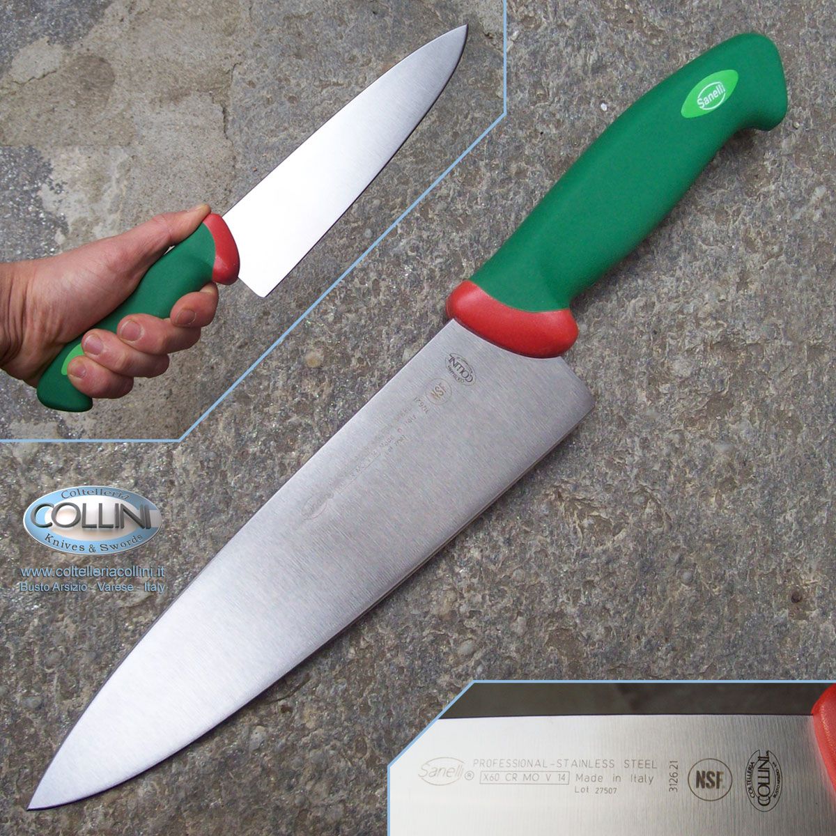 Sanelli - Coltello Trinciante 21cm. - coltello cucina ...