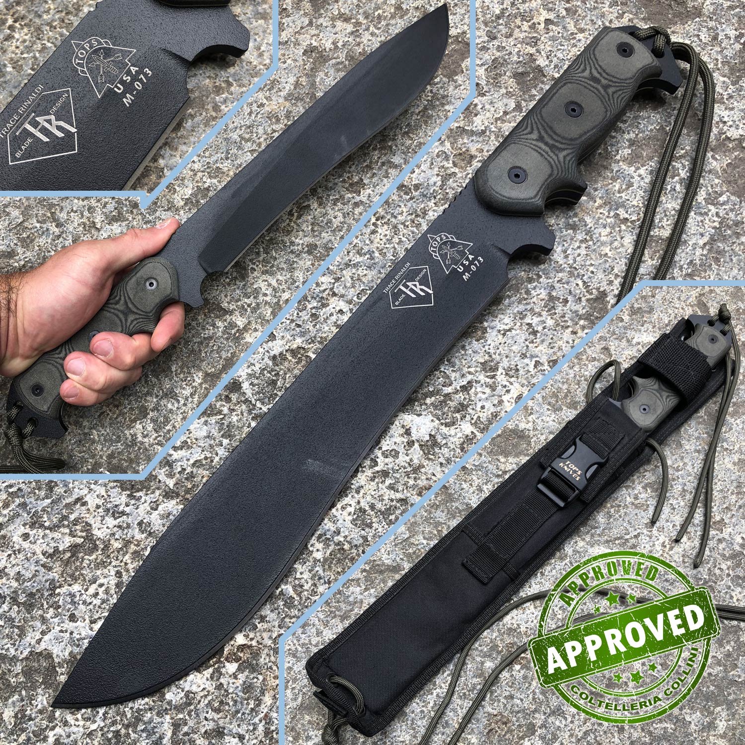 Tops Armageddon knife COLLEZIONE PRIVATA TPT010 coltello