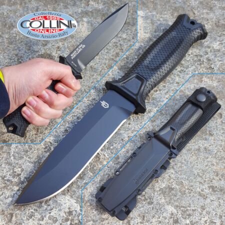 coltello G1038 Gerber Gerber StrongArm Fixed Black Plain 