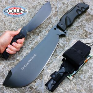 Fox - Jungle Parang knife - Black Idroglider - FX-0107154BB - coltello