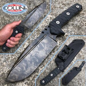 Wander Tactical - Uro - Marble Gun Coated e Black Micarta - coltello custom