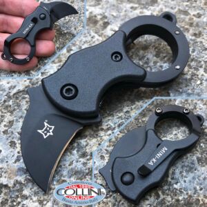 Fox - Mini-Ka - Black Nylon Idroglider - FX-535B - coltello karambit