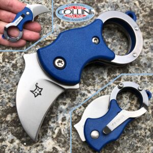 Fox - Mini-Ka - Blue Nylon - Sandblasted - FX-535BL - coltello karambit
