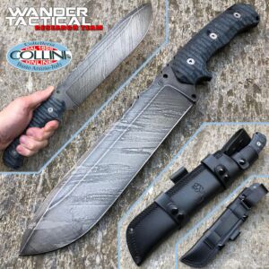 Wander Tactical - Godfather knife - Icebrush & Black Micarta - coltello