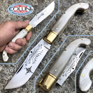Conaz Consigli Scarperia - Zuava knife con Meridiana corno di bue - 50080 - coltello