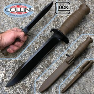 Glock - Field Knife 81 with saw - Brown - coltello