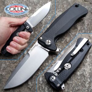 Lionsteel - SR-22 - Alluminio Nero - SR22ABS - coltello