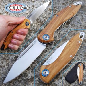 MKM - Fara SlipJoint Knife by Burnley - M390 & Legno di Ulivo - MY01-O - coltello
