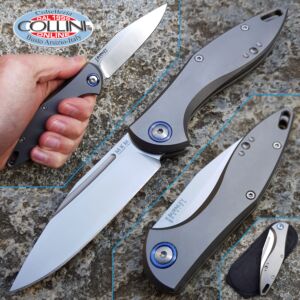MKM - Fara SlipJoint Knife by Burnley - M390 & Titanio - MY01-T - coltello