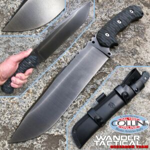 Wander Tactical - Godfather knife - Bowie Iron Washed Custom Edition - coltello
