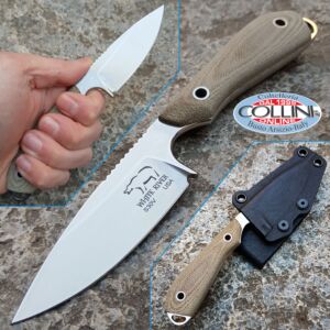 White River Knife & Tool - Caper - OD Green Micarta - coltello