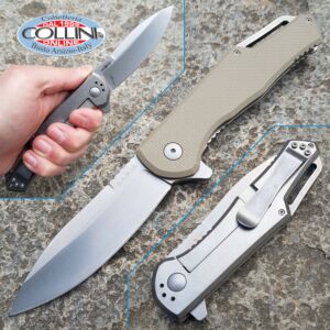Ka-Bar - Jarosz Spear Point Flipper knife 7509 - impugnatura titanio - coltello