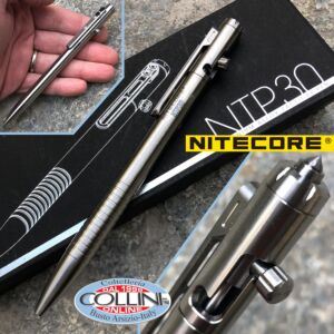 Nitecore - Titanium Bolt Action Tactical Pen NTP30 - penna tattica