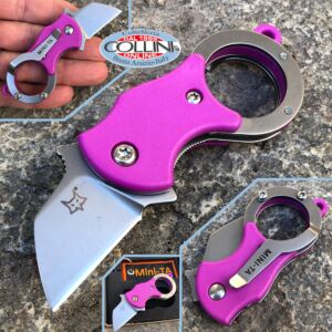 Fox - Mini-TA knife - Pink Nylon - Sandblasted - FX-536P - coltello karambit