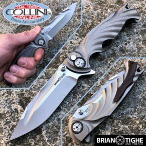 Brian Tighe and Friends - Tighe Breaker Small Integral Flipper - 1202-1 - coltello