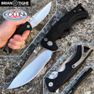 Brian Tighe and Friends - Tighe Fighter Large knife G10 Flipper - 1100-3 - coltello