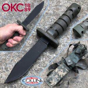 Ontario Knife Company - ASEK Survival System Foliage Green - 1410 - coltello