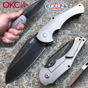 Ontario Knife Company - Carter 2Quared Titanium Flipper - 8876 - coltello