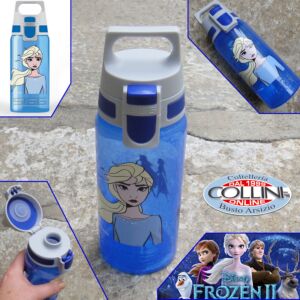 Sigg - Viva One - Borraccia d'Acqua Elsa - Blu, 0.5L - Disney Frozen 2 