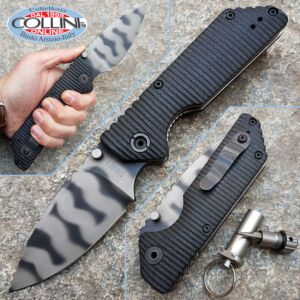 Strider Knives - AR Tiger Stripe - S30 by Paul Bos + Armorer's Disassembly Tool - coltello