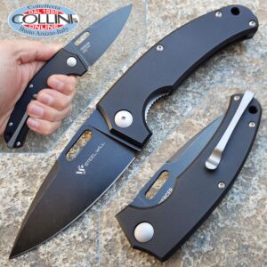 Steel Will - Piercer Knife Liner by Tommaso Rumici - D2 Blackwash - F40-09 - coltello