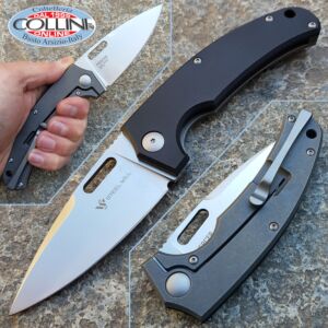Steel Will - Piercer Knife Frame by Tommaso Rumici - D2 Satin - F40-61 - coltello