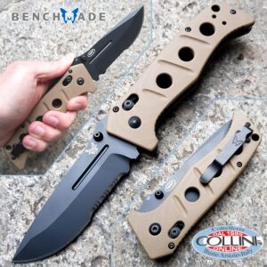 Benchmade - Adamas knife Sand Serrated by Shane Sibert - 275SBKSN - coltello