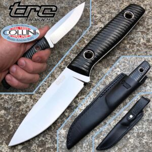 TRC Knives - Classic Freedom Knife - M390 & Black Canvas Micarta - coltello