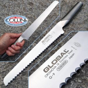 Global knives - G9 - Bread Knife 22cm - coltello cucina - coltello da pane 