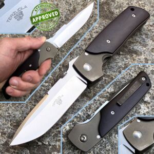 Robert Terzuola - ATCF knife Liner Lock - G10 Brown - Collezione Privata - coltello custom