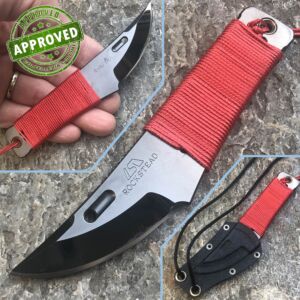 Rockstead - Chou knife HPC Red Silk - USATO - Neck Knife - Coltello