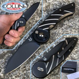 Fox - Radius knife by D. Simonutti - Black PVD Titanium - FX-550TIB - coltello