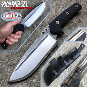 Wander Tactical - Uro knife - SanMai V-Toku2 & Black Micarta - special custom