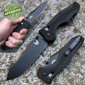 Benchmade - 810BK Contego Black by Osborne - COLLEZIONE PRIVATA - Axis Lock Knife - coltello