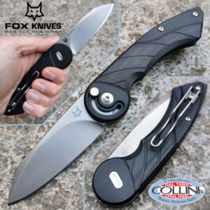 Fox - Radius knife by D. Simonutti - Black G10 - FX-550G10B - coltello