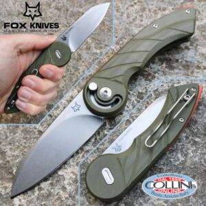 Fox - Radius knife by D. Simonutti - OD Green G10 - FX-550G10OD - coltello