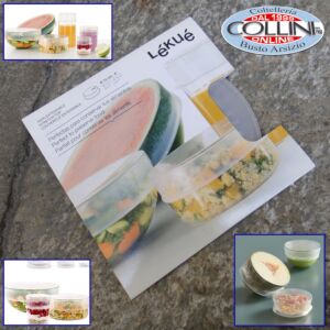 Lékué - Coperchio estensibile 15 cm - Trasparente - accessorio cucina