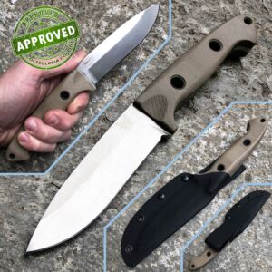 Benchmade - Sibert Bushcraft knife EOD Sand - 162-1 - COLLEZIONE PRIVATA - coltello fisso
