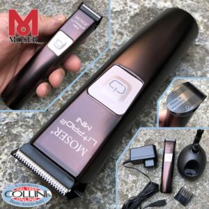 Moser - Li+Pro 2 Mini - 1588-0050 - Regola Barba Professionale Ricaricabile 