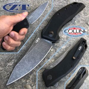 Zero Tolerance - SpeedSafe Flipper Knife - BlackWash - ZT0357BW - coltello