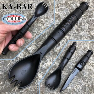 Ka-Bar - Tactical Spork with knife - Multiuso Pic Nic - 9909