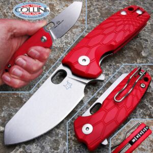 Fox - Baby Core knife by Vox - FX-608R - Red & Stonewashed - coltello