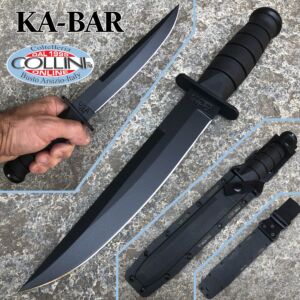 Ka-Bar - Modified Tanto Fixed Blade Knife - 1266 - Kydex Sheath - coltello