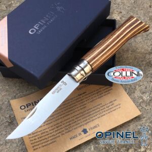 Opinel - N°08 Luxe Betulla knife Lamellato Marrone - Coltello