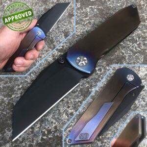 EOS Elite Outfitting Solutions knife - COLLEZIONE PRIVATA - Black Surgeon Titanium - coltello