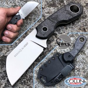 Viper - Berus 2 knife by T. Rumici - Fibra di Carbonio Marmorizzata - VT4014FCM - coltello