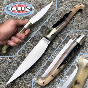 Deroma - Pattada knife coltello artigianale in corno di montone - 27cm - coltello artigianale
