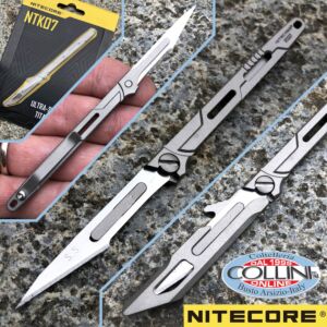 Nitecore - NTK07 Ultra Slim Titanium Knife - Coltello Taglierino Cutter